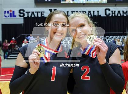 Thumbnail 2 in Liberty Hill vs. Lovejoy (UIL 5A Volleyball Final Medal Ceremony) photogallery.