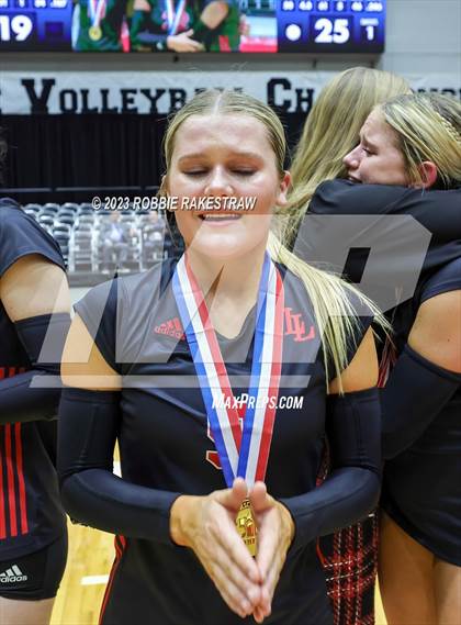 Thumbnail 1 in Liberty Hill vs. Lovejoy (UIL 5A Volleyball Final Medal Ceremony) photogallery.