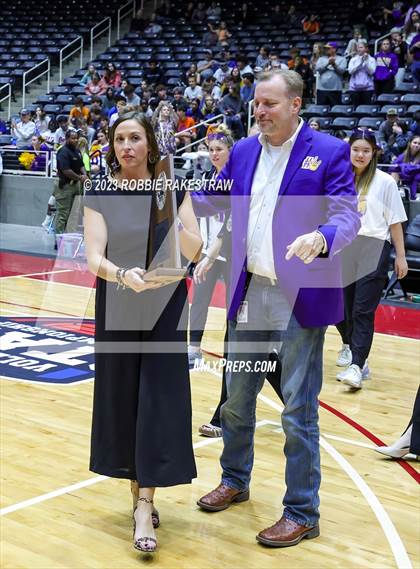 Thumbnail 3 in Liberty Hill vs. Lovejoy (UIL 5A Volleyball Final Medal Ceremony) photogallery.