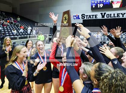 Thumbnail 1 in Liberty Hill vs. Lovejoy (UIL 5A Volleyball Final Medal Ceremony) photogallery.