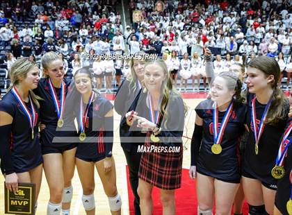Thumbnail 1 in Liberty Hill vs. Lovejoy (UIL 5A Volleyball Final Medal Ceremony) photogallery.
