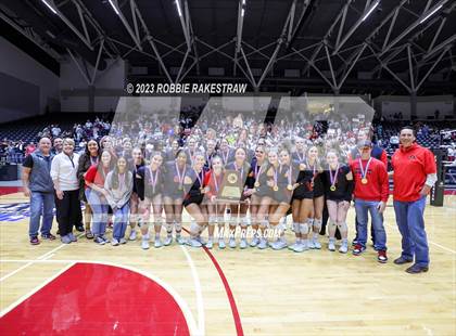 Thumbnail 3 in Liberty Hill vs. Lovejoy (UIL 5A Volleyball Final Medal Ceremony) photogallery.