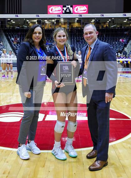 Thumbnail 1 in Liberty Hill vs. Lovejoy (UIL 5A Volleyball Final Medal Ceremony) photogallery.