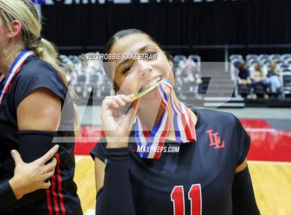 Thumbnail 3 in Liberty Hill vs. Lovejoy (UIL 5A Volleyball Final Medal Ceremony) photogallery.