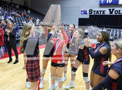 Thumbnail 3 in Liberty Hill vs. Lovejoy (UIL 5A Volleyball Final Medal Ceremony) photogallery.