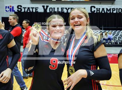 Thumbnail 1 in Liberty Hill vs. Lovejoy (UIL 5A Volleyball Final Medal Ceremony) photogallery.