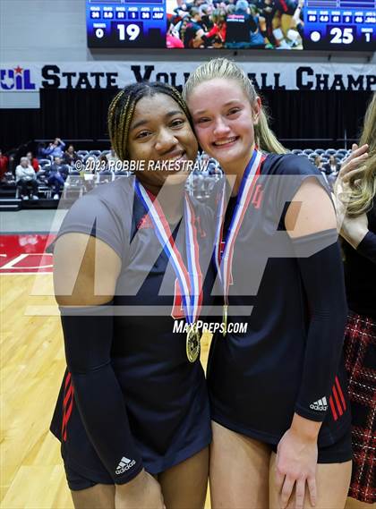 Thumbnail 2 in Liberty Hill vs. Lovejoy (UIL 5A Volleyball Final Medal Ceremony) photogallery.