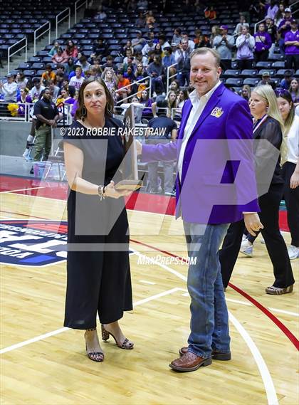 Thumbnail 2 in Liberty Hill vs. Lovejoy (UIL 5A Volleyball Final Medal Ceremony) photogallery.