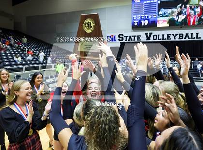 Thumbnail 2 in Liberty Hill vs. Lovejoy (UIL 5A Volleyball Final Medal Ceremony) photogallery.