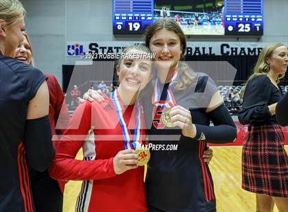 Thumbnail 1 in Liberty Hill vs. Lovejoy (UIL 5A Volleyball Final Medal Ceremony) photogallery.