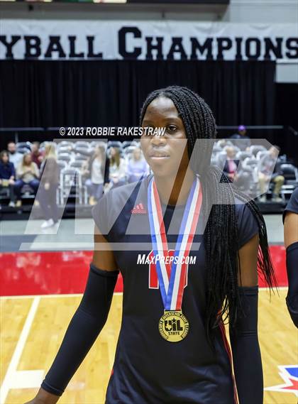 Thumbnail 2 in Liberty Hill vs. Lovejoy (UIL 5A Volleyball Final Medal Ceremony) photogallery.