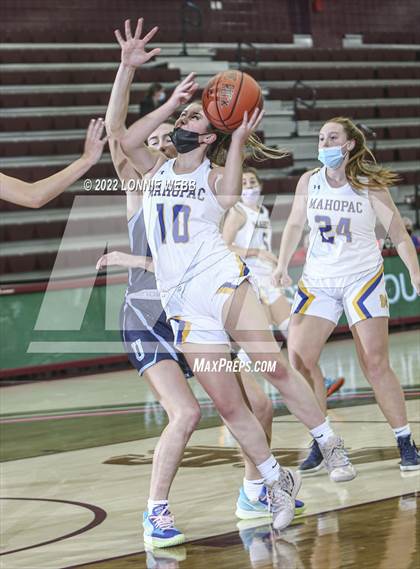 Thumbnail 1 in Ursuline vs Mahopac (Slam Dunk Showcase) photogallery.