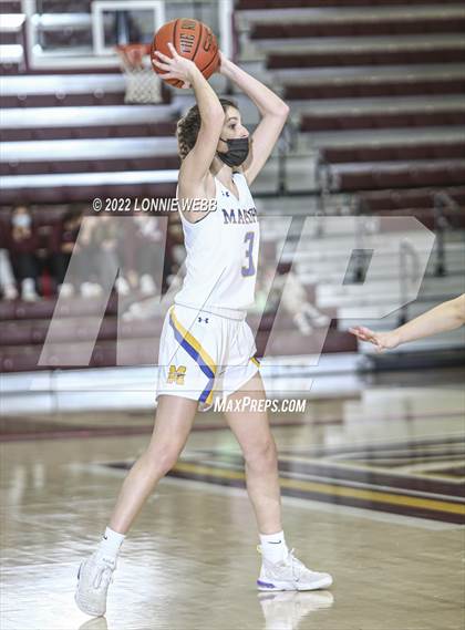 Thumbnail 2 in Ursuline vs Mahopac (Slam Dunk Showcase) photogallery.