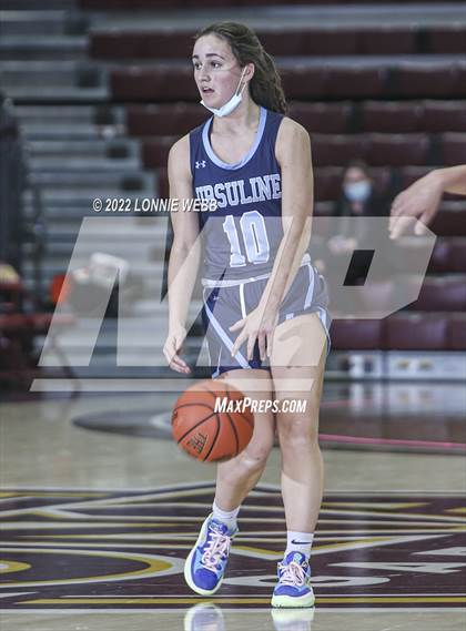 Thumbnail 3 in Ursuline vs Mahopac (Slam Dunk Showcase) photogallery.