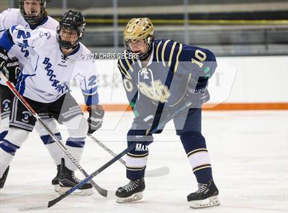 Thumbnail 2 in Brockport vs. Notre Dame (Section 5 Class B Semifinal) photogallery.