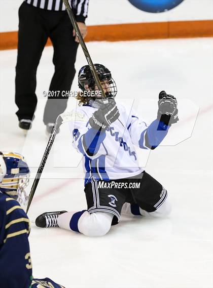 Thumbnail 3 in Brockport vs. Notre Dame (Section 5 Class B Semifinal) photogallery.