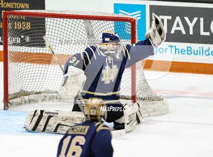 Thumbnail 1 in Brockport vs. Notre Dame (Section 5 Class B Semifinal) photogallery.
