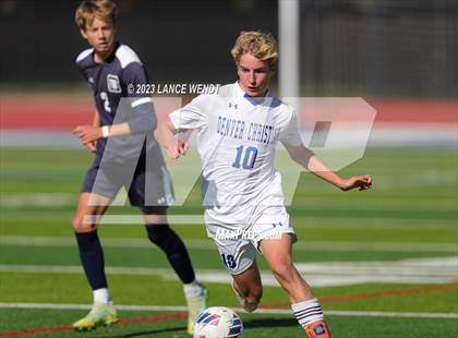 Thumbnail 2 in Crested Butte vs. Denver Christian (CHSAA 2A Semifinal) photogallery.