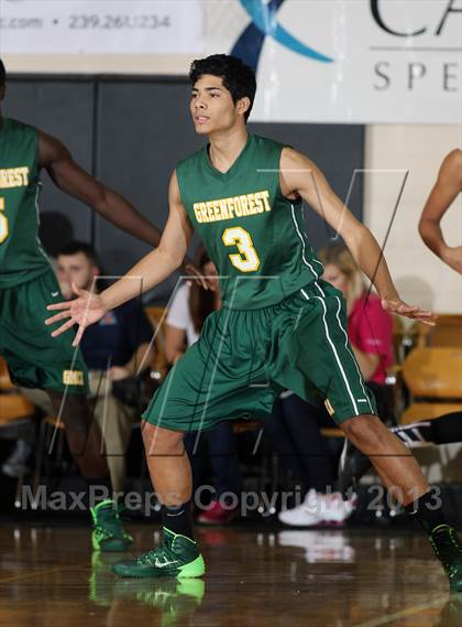 Thumbnail 1 in Oak Ridge vs. Greenforest (City of Palms Classic) photogallery.