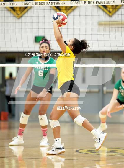 Thumbnail 2 in Carroll vs Fossil Ridge photogallery.