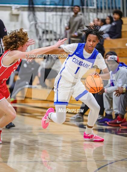 Thumbnail 1 in Capital Christian vs. Clayton Valley Charter (The Block Party Showcase at Sheldon) photogallery.