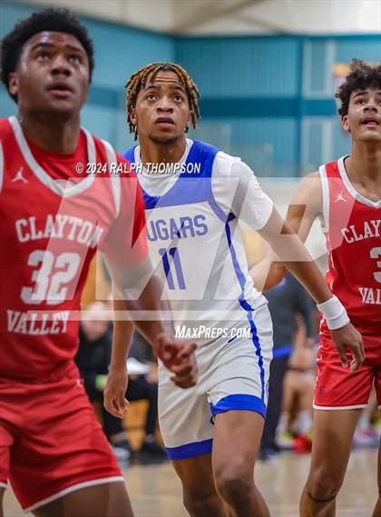 Thumbnail 1 in Capital Christian vs. Clayton Valley Charter (The Block Party Showcase at Sheldon) photogallery.