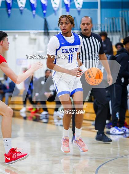 Thumbnail 2 in Capital Christian vs. Clayton Valley Charter (The Block Party Showcase at Sheldon) photogallery.