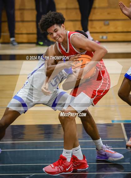 Thumbnail 1 in Capital Christian vs. Clayton Valley Charter (The Block Party Showcase at Sheldon) photogallery.