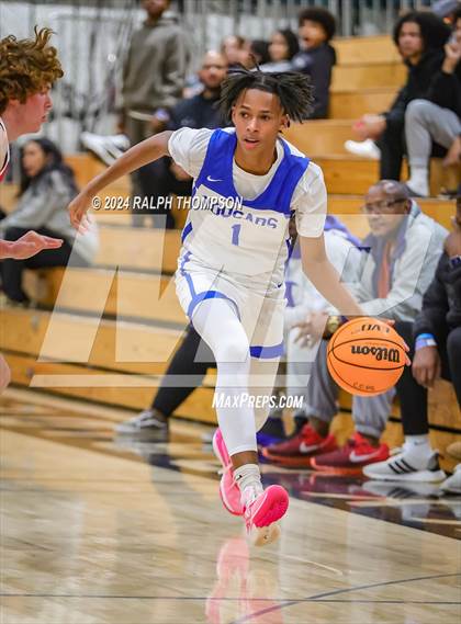 Thumbnail 2 in Capital Christian vs. Clayton Valley Charter (The Block Party Showcase at Sheldon) photogallery.