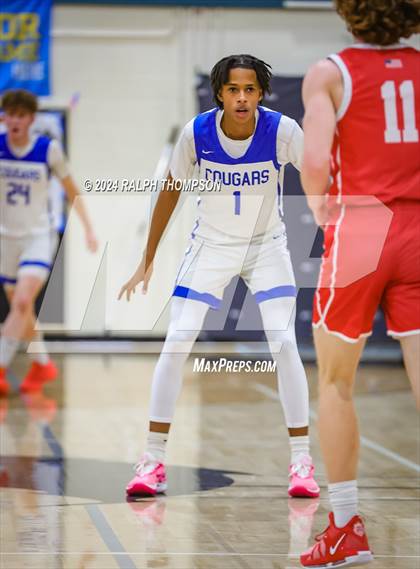 Thumbnail 1 in Capital Christian vs. Clayton Valley Charter (The Block Party Showcase at Sheldon) photogallery.