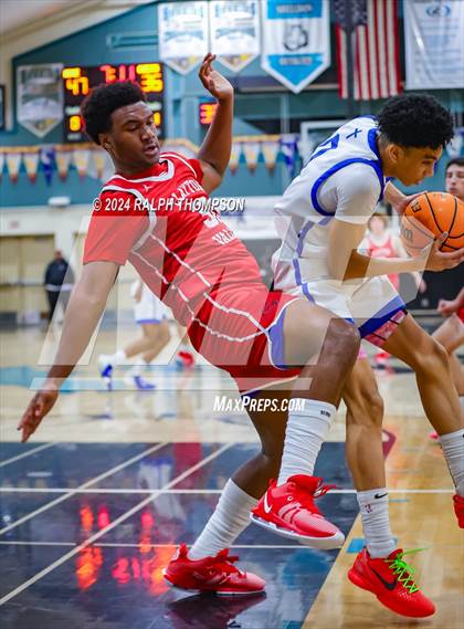 Thumbnail 3 in Capital Christian vs. Clayton Valley Charter (The Block Party Showcase at Sheldon) photogallery.