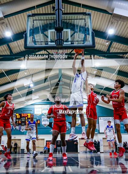 Thumbnail 2 in Capital Christian vs. Clayton Valley Charter (The Block Party Showcase at Sheldon) photogallery.