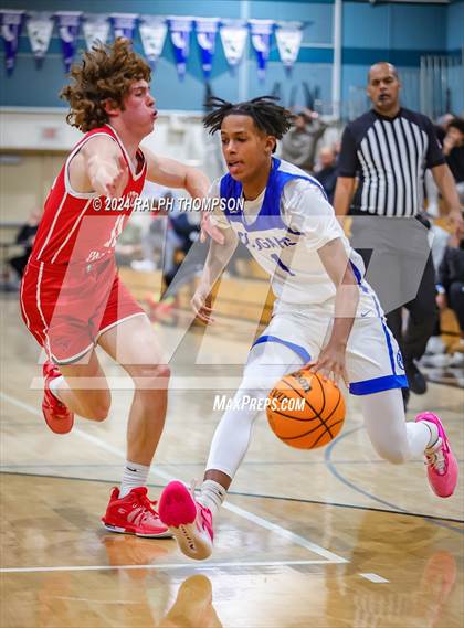 Thumbnail 1 in Capital Christian vs. Clayton Valley Charter (The Block Party Showcase at Sheldon) photogallery.
