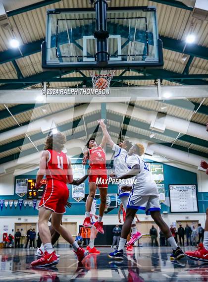 Thumbnail 3 in Capital Christian vs. Clayton Valley Charter (The Block Party Showcase at Sheldon) photogallery.
