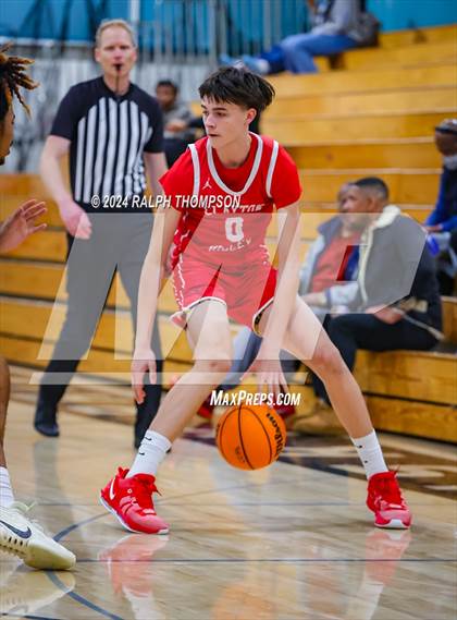 Thumbnail 1 in Capital Christian vs. Clayton Valley Charter (The Block Party Showcase at Sheldon) photogallery.