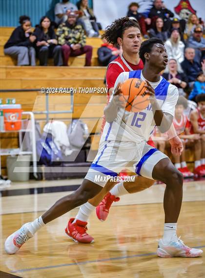 Thumbnail 3 in Capital Christian vs. Clayton Valley Charter (The Block Party Showcase at Sheldon) photogallery.