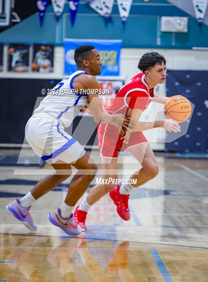 Thumbnail 2 in Capital Christian vs. Clayton Valley Charter (The Block Party Showcase at Sheldon) photogallery.