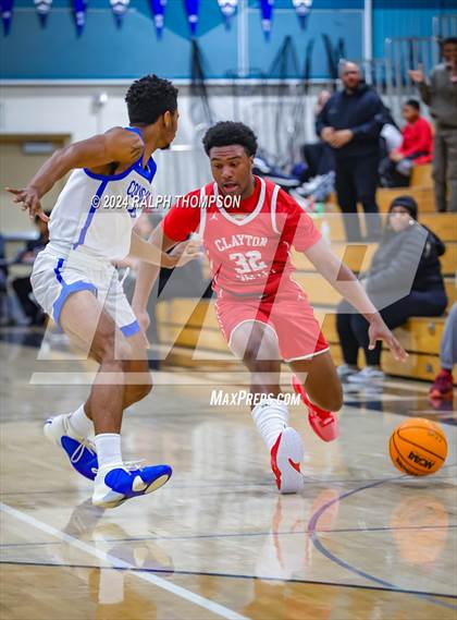 Thumbnail 2 in Capital Christian vs. Clayton Valley Charter (The Block Party Showcase at Sheldon) photogallery.