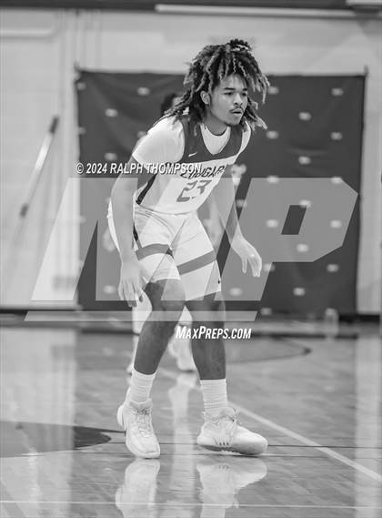 Thumbnail 3 in Capital Christian vs. Clayton Valley Charter (The Block Party Showcase at Sheldon) photogallery.