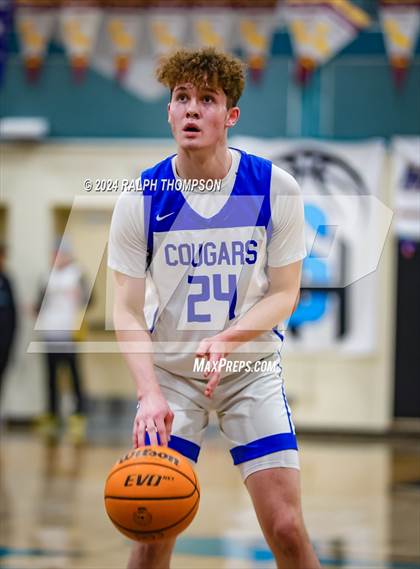 Thumbnail 1 in Capital Christian vs. Clayton Valley Charter (The Block Party Showcase at Sheldon) photogallery.