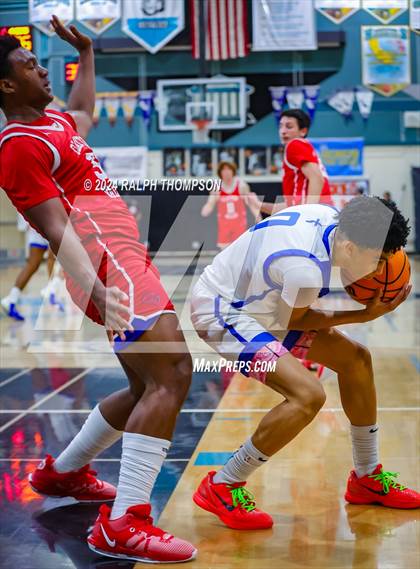 Thumbnail 1 in Capital Christian vs. Clayton Valley Charter (The Block Party Showcase at Sheldon) photogallery.
