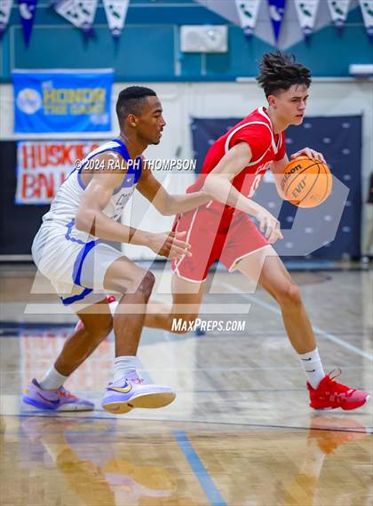 Thumbnail 1 in Capital Christian vs. Clayton Valley Charter (The Block Party Showcase at Sheldon) photogallery.