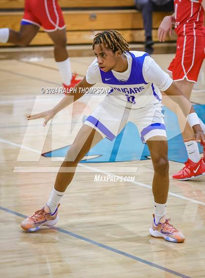 Thumbnail 2 in Capital Christian vs. Clayton Valley Charter (The Block Party Showcase at Sheldon) photogallery.