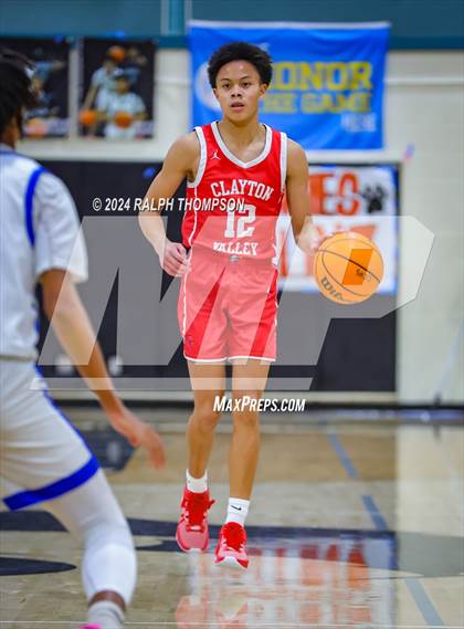 Thumbnail 1 in Capital Christian vs. Clayton Valley Charter (The Block Party Showcase at Sheldon) photogallery.