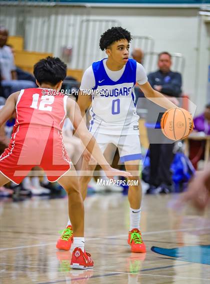 Thumbnail 2 in Capital Christian vs. Clayton Valley Charter (The Block Party Showcase at Sheldon) photogallery.