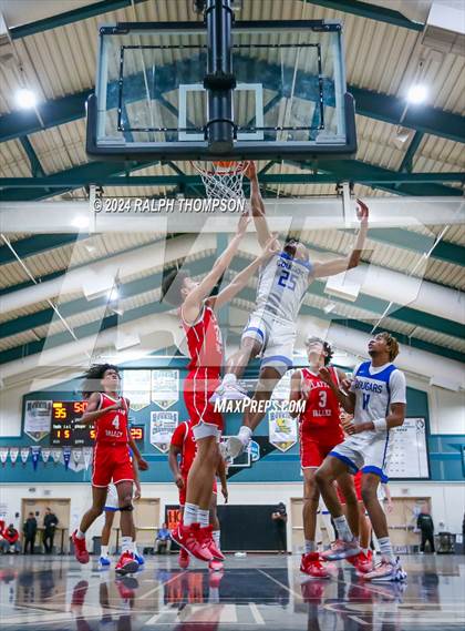 Thumbnail 2 in Capital Christian vs. Clayton Valley Charter (The Block Party Showcase at Sheldon) photogallery.