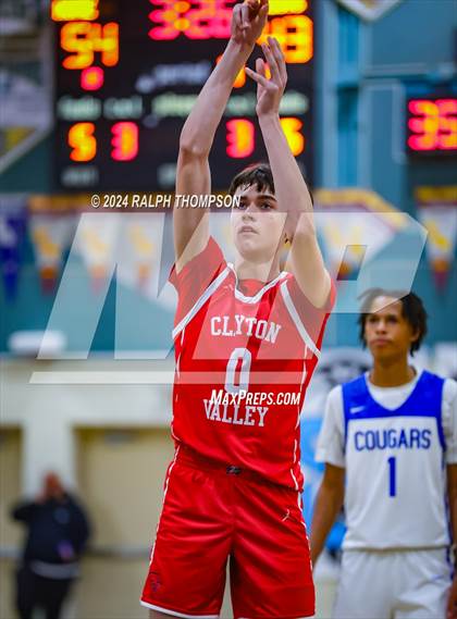 Thumbnail 1 in Capital Christian vs. Clayton Valley Charter (The Block Party Showcase at Sheldon) photogallery.
