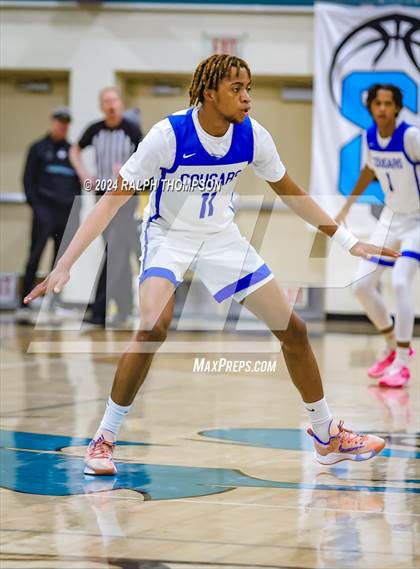 Thumbnail 3 in Capital Christian vs. Clayton Valley Charter (The Block Party Showcase at Sheldon) photogallery.