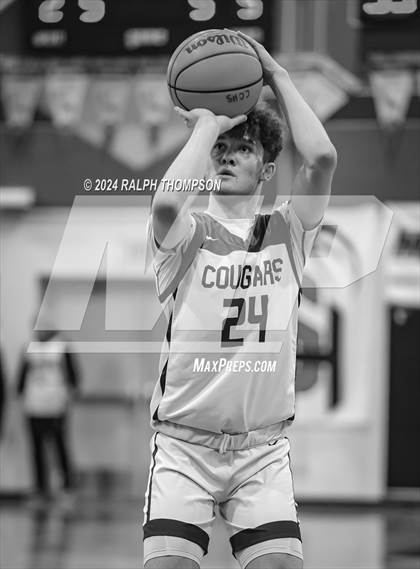 Thumbnail 3 in Capital Christian vs. Clayton Valley Charter (The Block Party Showcase at Sheldon) photogallery.