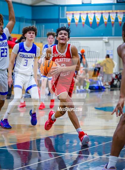 Thumbnail 1 in Capital Christian vs. Clayton Valley Charter (The Block Party Showcase at Sheldon) photogallery.